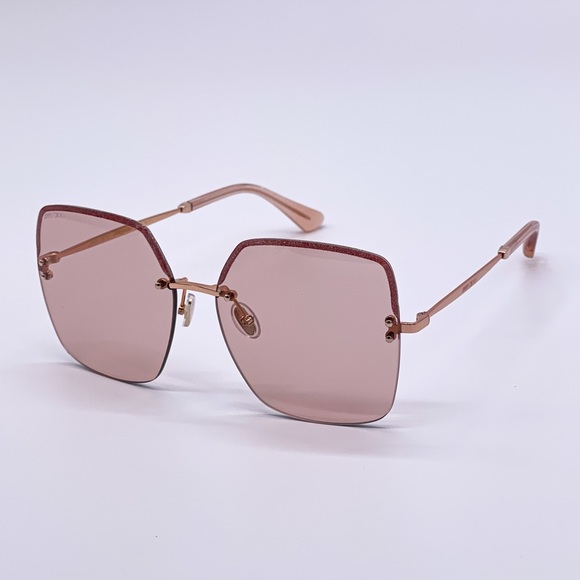 NEW JIMMY CHOO TAVI/S FWMU1 WOMEN’S SUNGLASSES JIMMY CHOO TAVI/S PINK - Picture 5 of 14